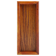Rectangle Wooden Tea Tray Serving Table Plate Snacks Food Storage Dish for Hotel Home(20*8cm) In Australia - Darrahopens