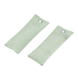 2Bags Bamboo Charcoal Home Car Air Purifier Activated Carbon Shoes Deodorant Bag(Light Green)