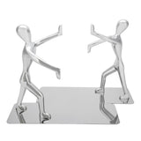 1 Pair Kung Fu People Shape Bookends Students Book Stand for School Home Table Decoration In Australia - Darrahopens