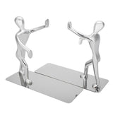 1 Pair Kung Fu People Shape Bookends Students Book Stand for School Home Table Decoration In Australia - Darrahopens