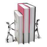 1 Pair Kung Fu People Shape Bookends Students Book Stand for School Home Table Decoration In Australia - Darrahopens