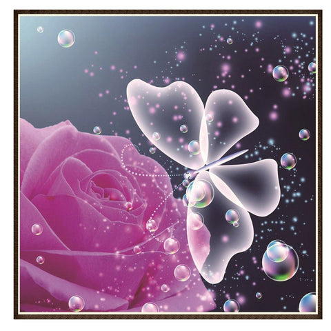DIY Diamond Painting Crystal Rhinestone Embroidery Arts Colorful Home Room Decor (Butterfly) In Australia - Darrahopens