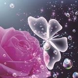 DIY Diamond Painting Crystal Rhinestone Embroidery Arts Colorful Home Room Decor (Butterfly) In Australia - Darrahopens