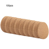 100Pcs Wood Drink Coaster Tea Coffee Cup Mat Pad Wood Tableware Home Decor In Australia - Darrahopens