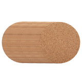 100Pcs Wood Drink Coaster Tea Coffee Cup Mat Pad Wood Tableware Home Decor