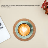 100Pcs Wood Drink Coaster Tea Coffee Cup Mat Pad Wood Tableware Home Decor