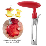 Stainless Steel Anti rust Durable Sharp Corer Seed Remover for Apples Pears Fruit