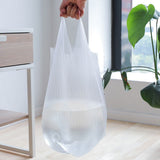 50pcs/ Set Durable Transparent Large Capacity Breaking-point Rubbish Garbage Bag(Vest) In Australia - Darrahopens