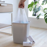 50pcs/ Set Durable Transparent Large Capacity Breaking-point Rubbish Garbage Bag(Vest)