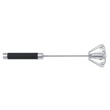 Stainless Steel Anti rust Durable Rotatable Manual Whisk Egg Beater
