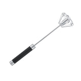 Stainless Steel Anti rust Durable Rotatable Manual Whisk Egg Beater