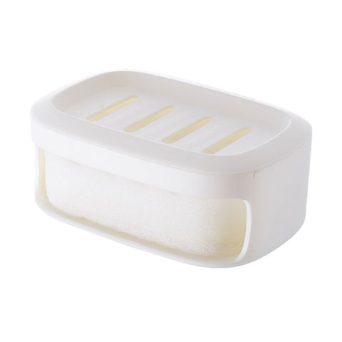 Nail free Wall Hanging Soap Case Holder Soap Container Self Draining for Bathroom Kitchen 02# In Australia - Darrahopens