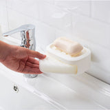 Nail free Wall Hanging Soap Case Holder Soap Container Self Draining for Bathroom Kitchen 02# In Australia - Darrahopens