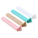4Pcs Silicone Earphone Winder Wrap Cable Cord Wire Holder Organizer In Australia - Darrahopens