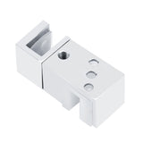 Stainless Steel Adjustable Anti rust Sliding Door Bottom Guide Holder Office Household