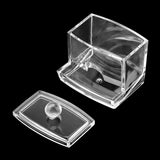Acrylic Clear Cotton Swab Dispenser Storage Box Holder Desktop Cosmetic Makeup Case In Australia - Darrahopens
