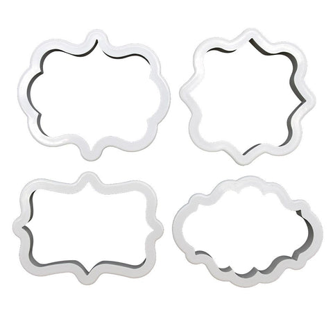 Frame DIY Silicone Cake Mold Mould Decorating Tool for Baking Fondant Cupcake Dessert 01# In Australia - Darrahopens
