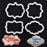 Frame DIY Silicone Cake Mold Mould Decorating Tool for Baking Fondant Cupcake Dessert 01# In Australia - Darrahopens