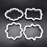 Frame DIY Silicone Cake Mold Mould Decorating Tool for Baking Fondant Cupcake Dessert 01# In Australia - Darrahopens