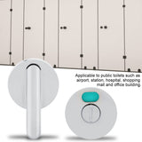 Door Lock Bolt Vacant Engaged Privacy Indicator for Toilet Restroom Bathroom Use