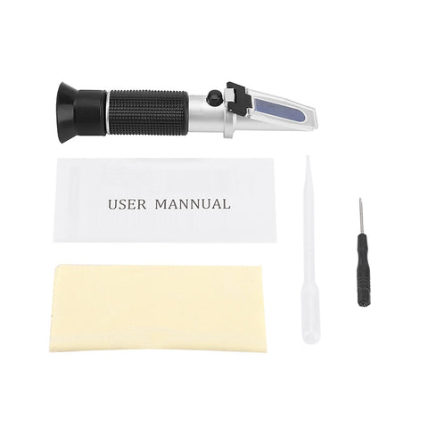 Portable Professional 0~20% Brix Refractometer Handheld Beer Fruit Juice Sugar Tester Meter In Australia - Darrahopens