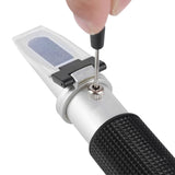 Portable Professional 0~20% Brix Refractometer Handheld Beer Fruit Juice Sugar Tester Meter
