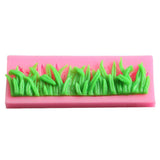 3D Grass Soap Mould Fondant Cake Decoration Mold Silicone DIY Baking Tool In Australia - Darrahopens