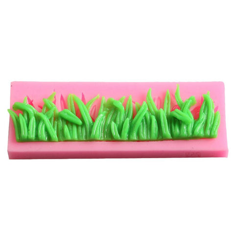 3D Grass Soap Mould Fondant Cake Decoration Mold Silicone DIY Baking Tool In Australia - Darrahopens