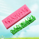 3D Grass Soap Mould Fondant Cake Decoration Mold Silicone DIY Baking Tool In Australia - Darrahopens