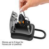 4 Digit Key Safe Security Storage Lock Box Combination Wall Mount Organizer