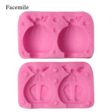 Boy Girl Foot Fondant Cake Decoration Mold Silicone DIY Baking Tool In Australia - Darrahopens
