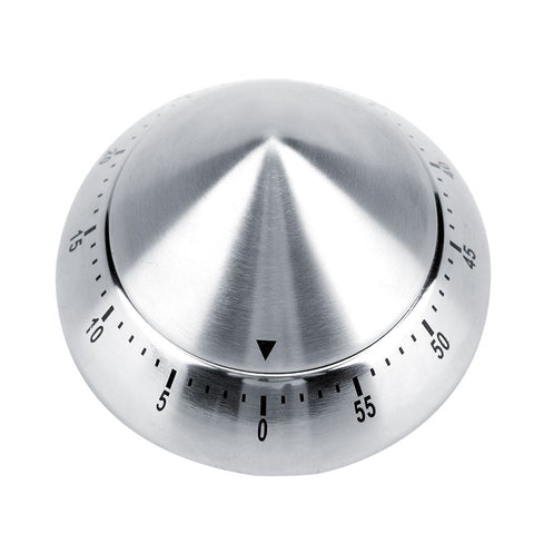 Fashionable Stainless Steel 60 Minutes Count Down Mechanical Cooking Timer Kitchen Tool Silver In Australia - Darrahopens