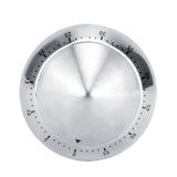 Fashionable Stainless Steel 60 Minutes Count Down Mechanical Cooking Timer Kitchen Tool Silver