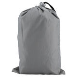 Round Table Dust Cover Outdoor Waterproof Garden Patio Furniture Covers(Gray) In Australia - Darrahopens