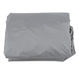 Round Table Dust Cover Outdoor Waterproof Garden Patio Furniture Covers(Gray) In Australia - Darrahopens