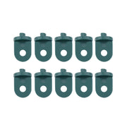 10 PCS Plastic Greenhouse Hook Plant Flower Hanger (Green) In Australia - Darrahopens