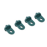 10 PCS Plastic Greenhouse Hook Plant Flower Hanger (Green)