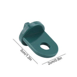 10 PCS Plastic Greenhouse Hook Plant Flower Hanger (Green)