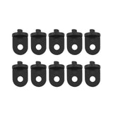 50 PCS Plastic Greenhouse Hook Plant Flower Hanger (Black) In Australia - Darrahopens