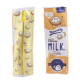 3Colors Cartoon Milk Stationery Bag Waterproof PU Large Capacity Pencil Case Storage Bag In Australia - Darrahopens