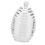 265ml Transparent Beehive shaped Honey Jar with Dripper Stick for Storing and Dispensing Honey In Australia - Darrahopens