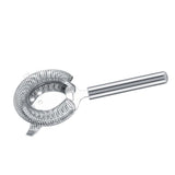 Stainless Steel Cocktail Drainer Filter Beverage Filtering Tool for Bar Restaurant 19.7*10.4cm