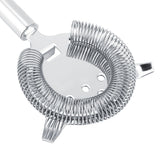 Stainless Steel Cocktail Drainer Filter Beverage Filtering Tool for Bar Restaurant 19.7*10.4cm