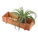 Vintage Wood Flower Planter Succulent Pot Rectangle Box for Home Desktop Storage Tray In Australia - Darrahopens