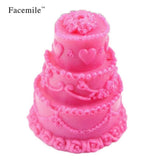 Pudding Fondant Cake Decorative Silicone DIY Mold Soap Making Tool