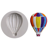 Hot Air Balloon Pattern Fondant Cake Decorative Baking Silicone DIY Mold (50-616) In Australia - Darrahopens