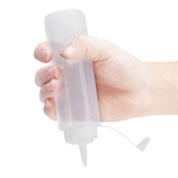 240ml 10pcs / Set Plastic Condiment Dispenser for Sauce Oil Cream Vineger (White) In Australia - Darrahopens