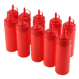 340ml 10pcs / Set Plastic Condiment Dispenser for Sauce Oil Cream Vineger (Red) In Australia - Darrahopens