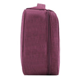 Portable Storage Bag for USB Cable Power Bank Headphone Digital Garget Organizer(Purple)