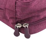 Portable Storage Bag for USB Cable Power Bank Headphone Digital Garget Organizer(Purple)